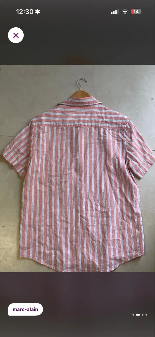 Camisa de linho listrada - Foto 2