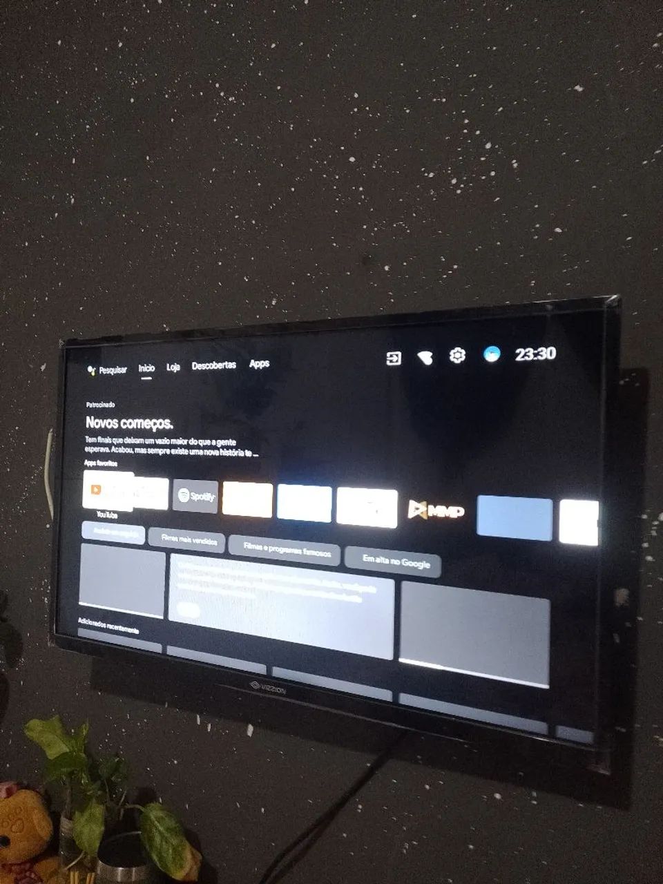 Smart TV Vizzion de 32 em iPhone  - Foto 3