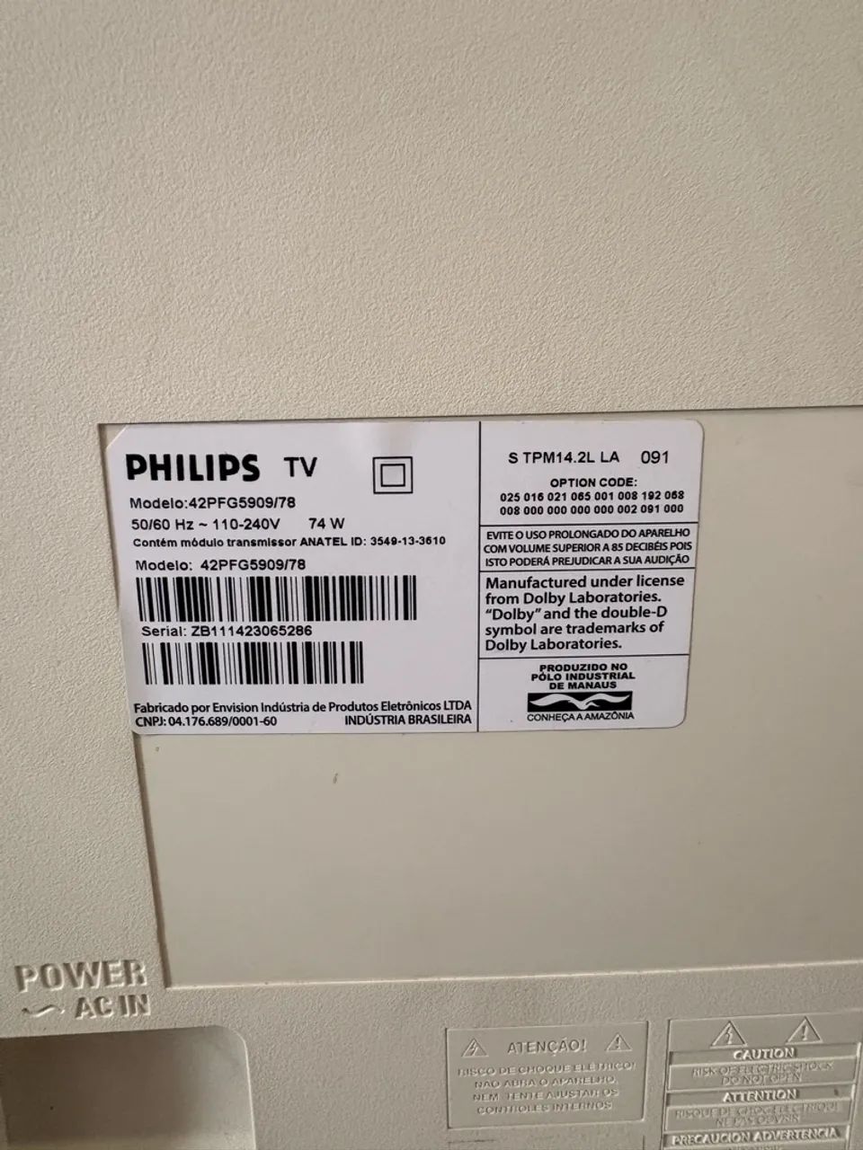 Philips 42" Full HD + Chromecast - Foto 4