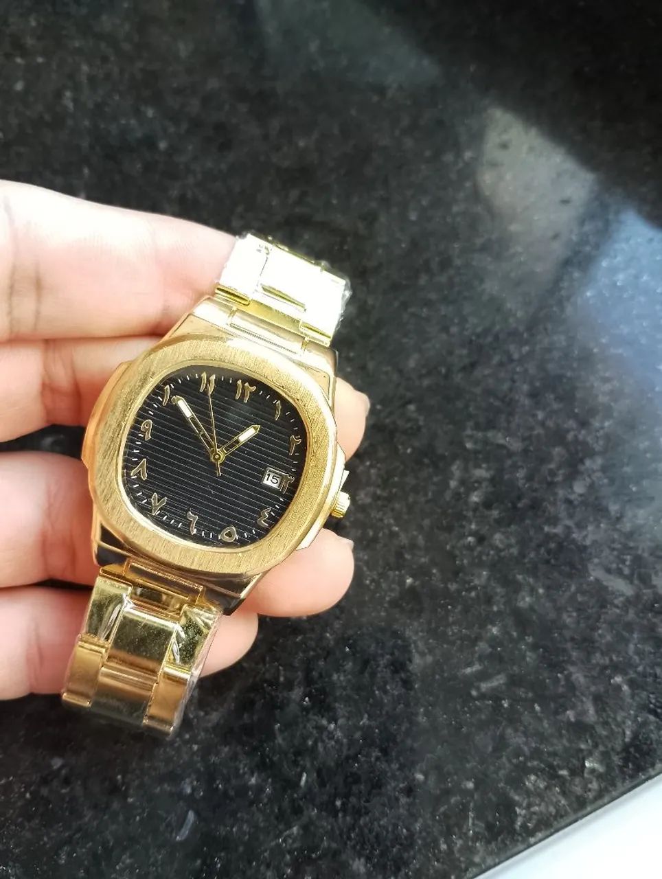 Relógio Dourado cor ouro para Carnaval - Foto 3