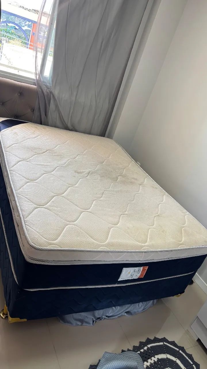 Cama box casal 