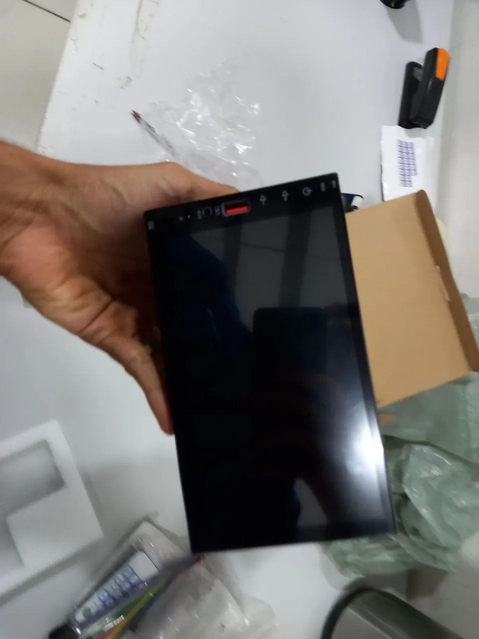 Central Multimídia FP Import MP5 7 Polegadas Espelhamento Viperx Corpo 1Din Automotiva - Foto 3
