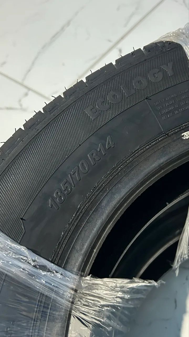 Aro 14 Novos 2 Pneus 185/70 R14 - Foto 4