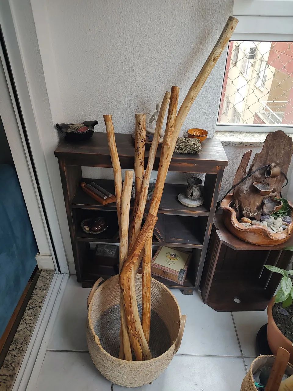 Galhos Naturais para Macramê e Decoração 40 cada 