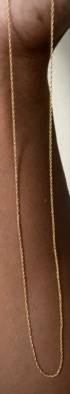 CORDÃO DE OURO BAIANO 18k