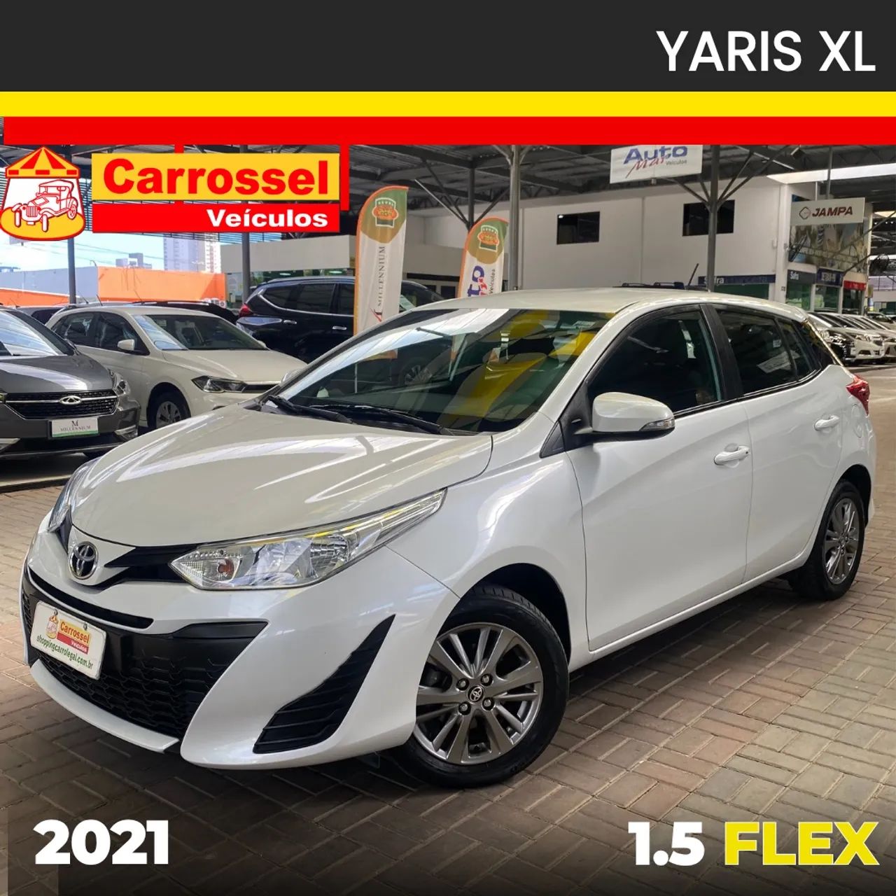 Toyota Yaris XL 1.5 FLEX 16V 5P AUT. 2021