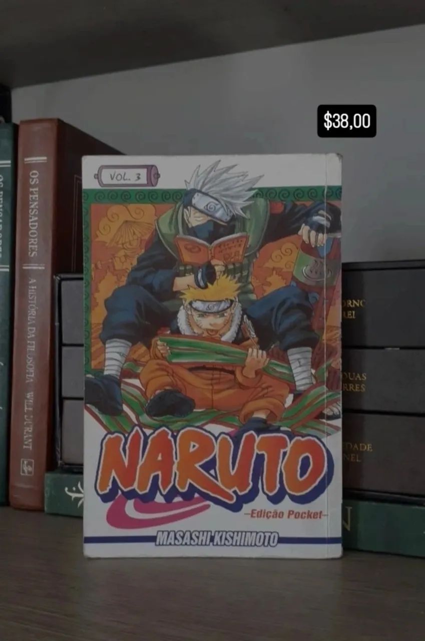 Naruto Mangá Volume 3