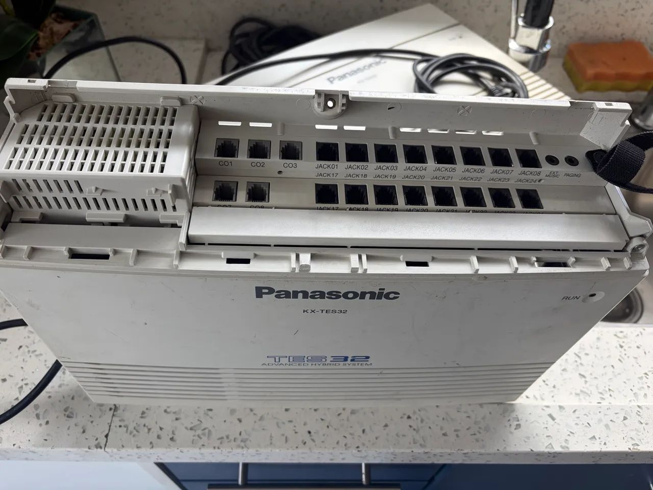 PABX Panasonic KX-TES32 + Telefone Panasonic proprietário  - Foto 4