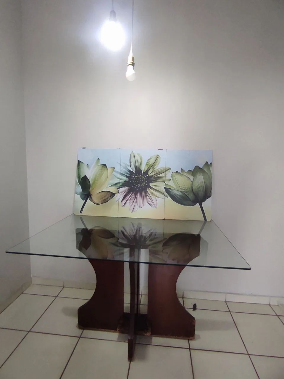 Mesa de vidro grande . VENDO  - Foto 4