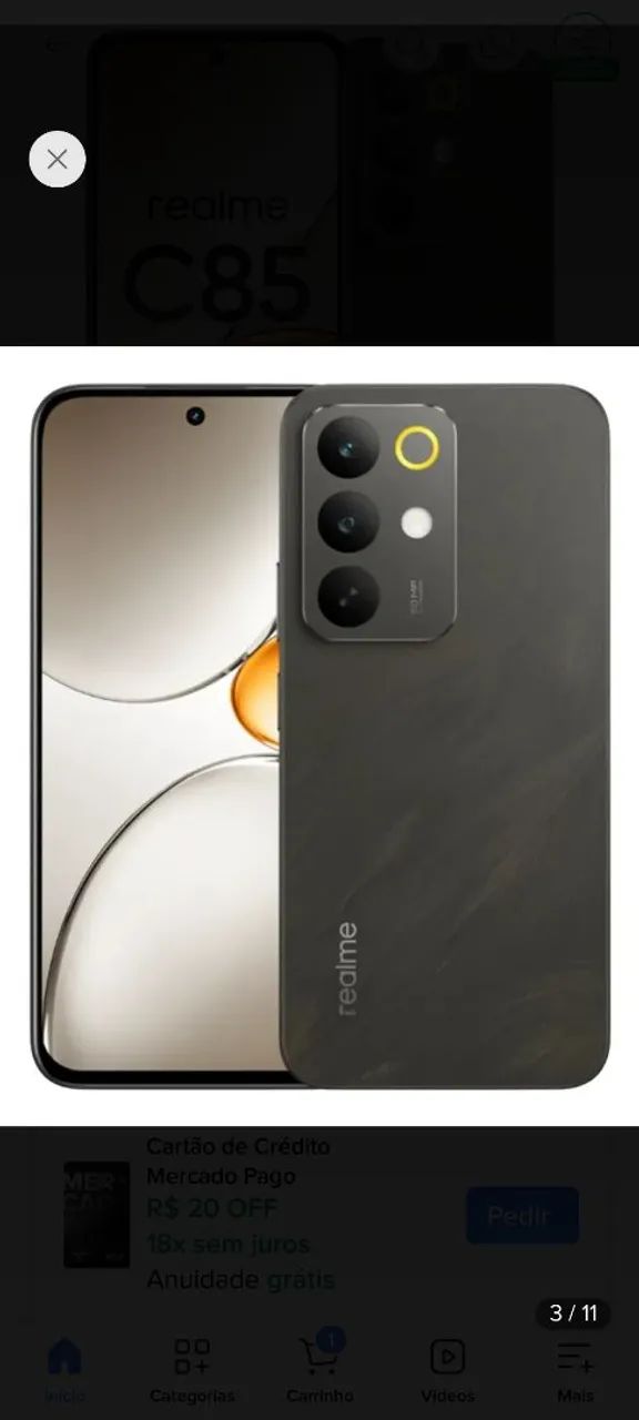 Vende-se um celular realme c85 - Foto 5