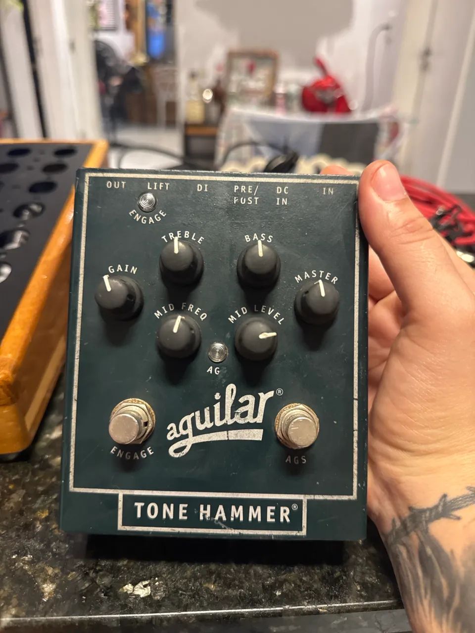 Pré-Amp Tone Hammer Aguilar 