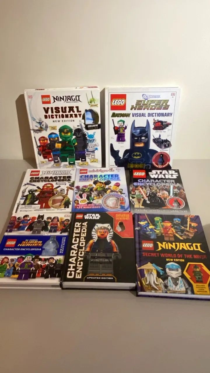 Livros Lego - Sem minifigure