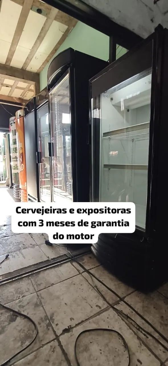 Expositoras e cervejeiras com garantia 