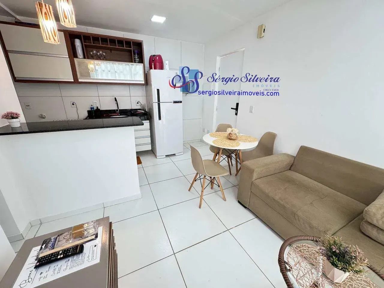Apartamento mobiliado e próximo à praia no Porto das Dunas. - Foto 2