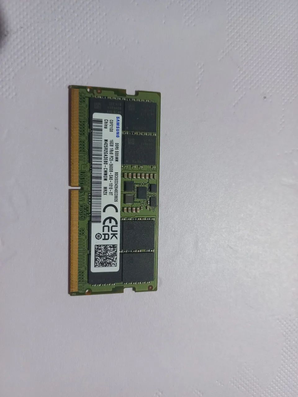 Memória RAM 16GB DDR5 5600MHz Samsung Notebook (Lacrada) - Memória