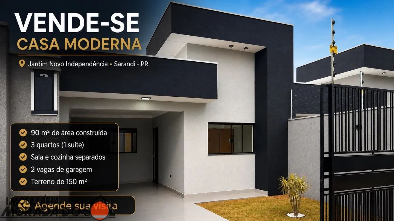 CASA NOVA A VENDA - JD.NOVA INDEPENDÊNCIA