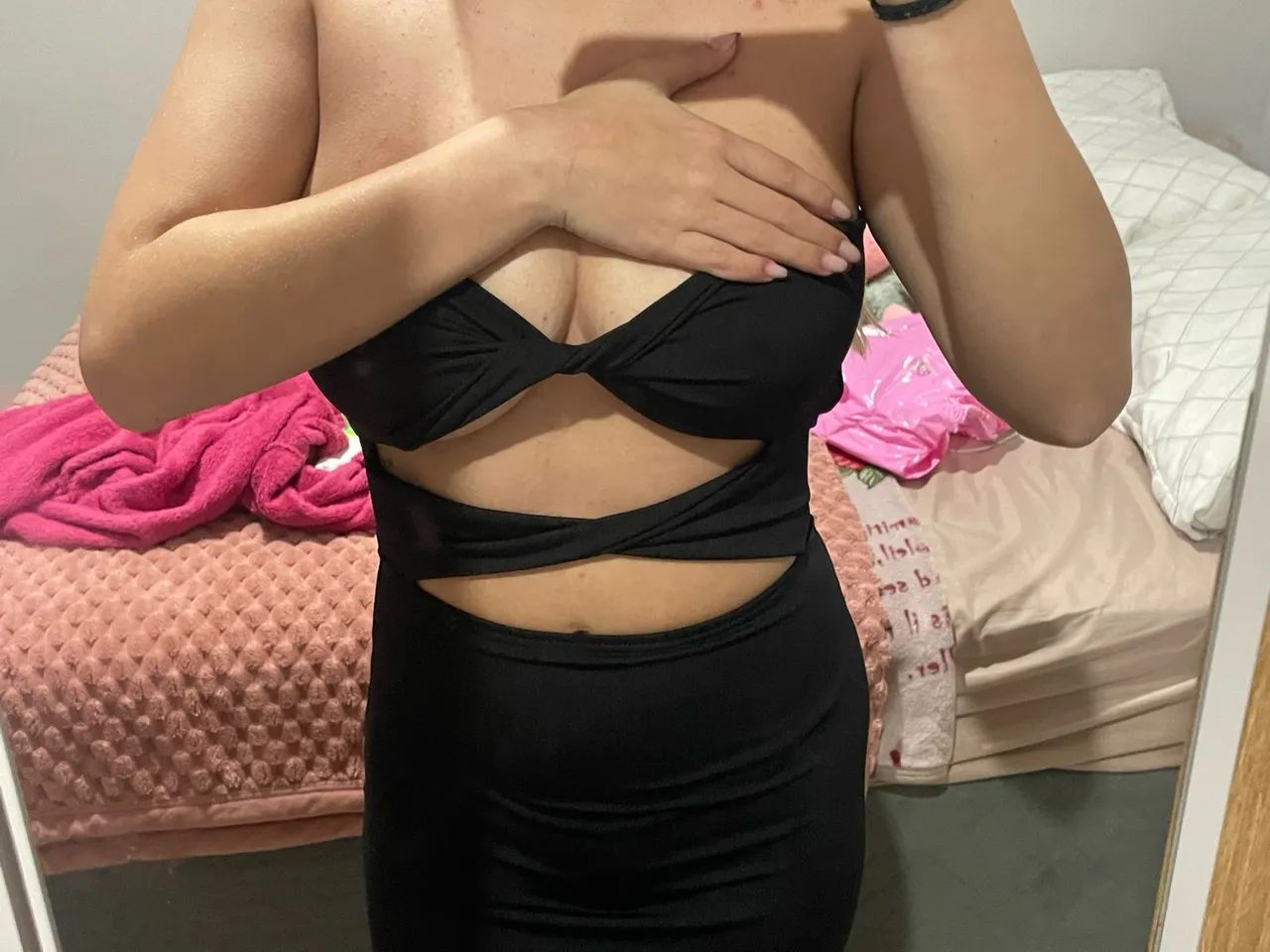 Vestido preto Tamanho único (bazar da mika)  - Foto 2