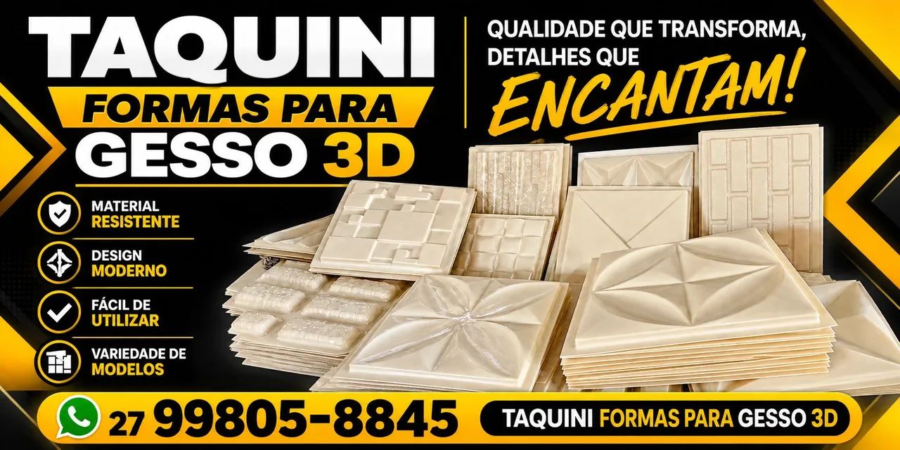 Formas Moldes gesso 3d  - Foto 4