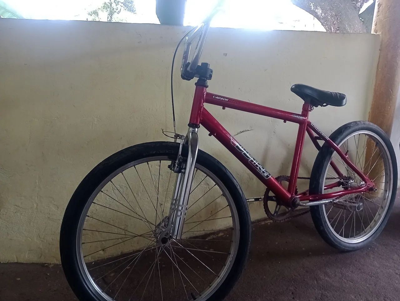 Bike aro 24 montada como Cross 