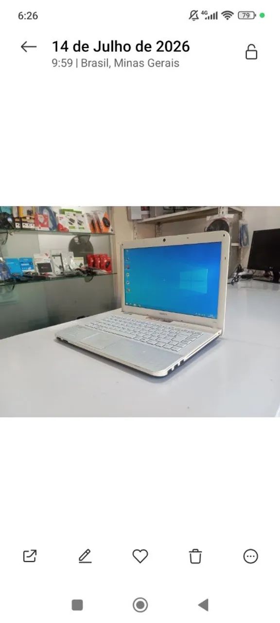 NOTEBOOK SONY VAIO R$599- PROMOÇÃO R$599 - Foto 2