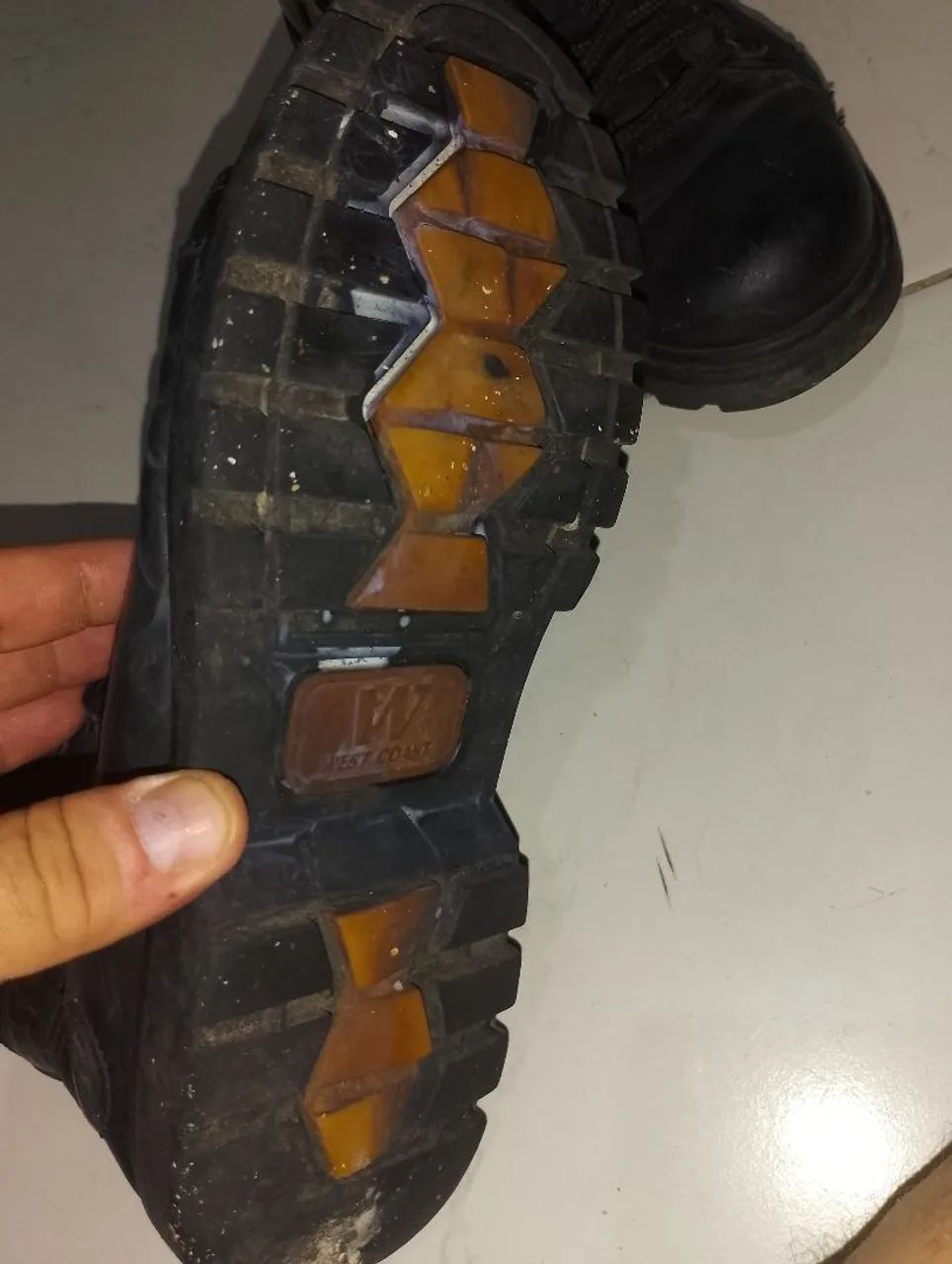 Bota de couro Quest ( n:42) - Foto 4