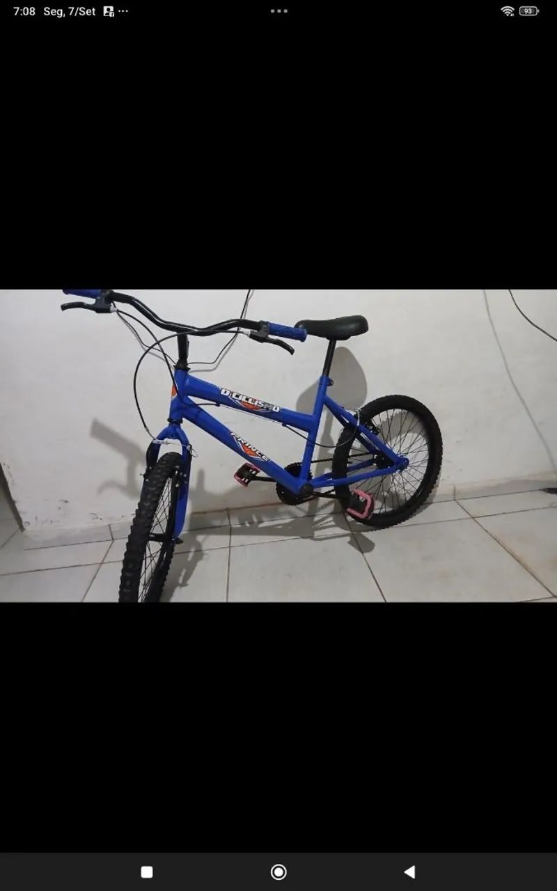 Bicicleta aro 20 infantil 