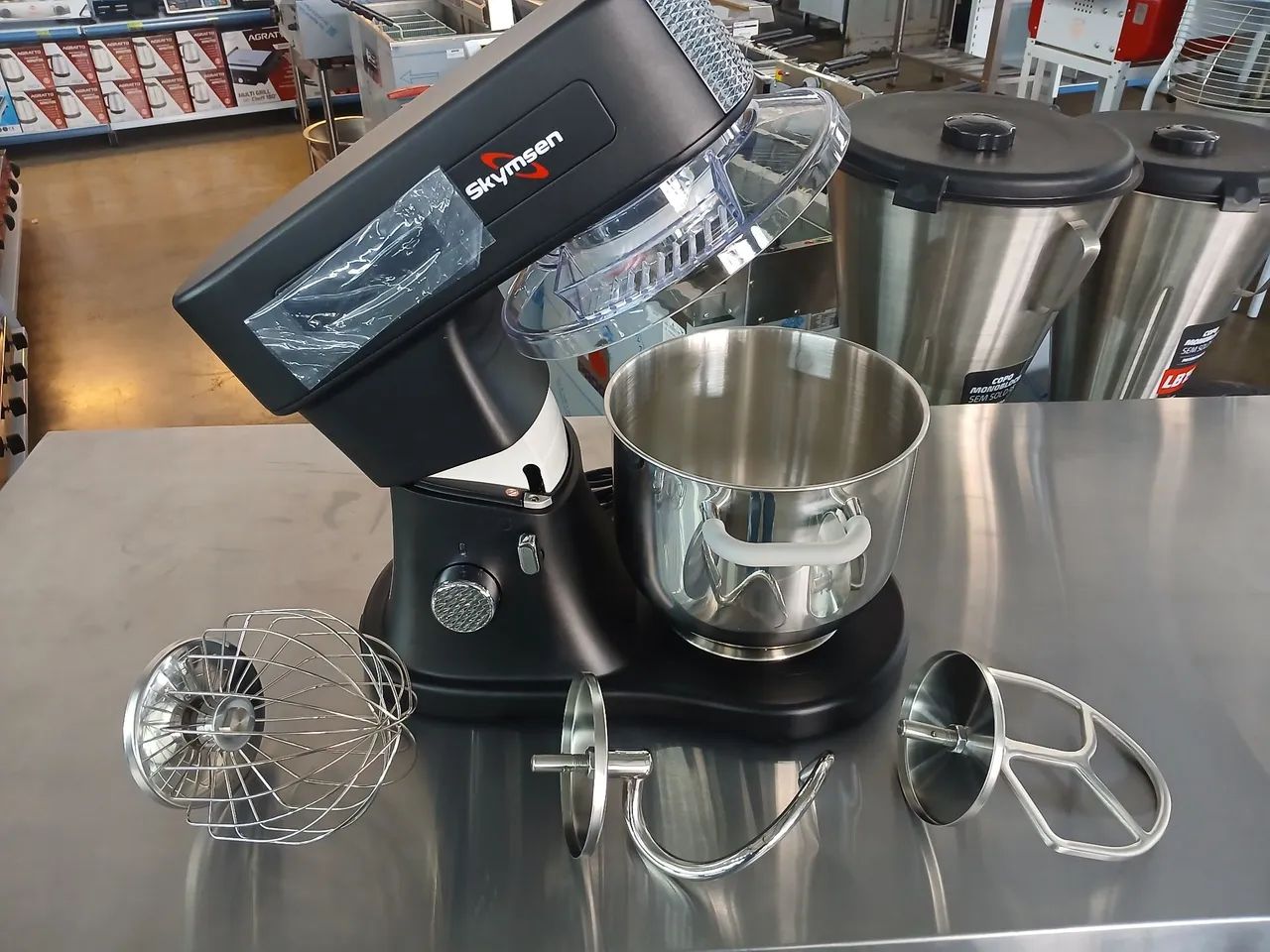 Batedeira Planetária 5 Litros Skymsen BPS5 Pro 800W  - Foto 3