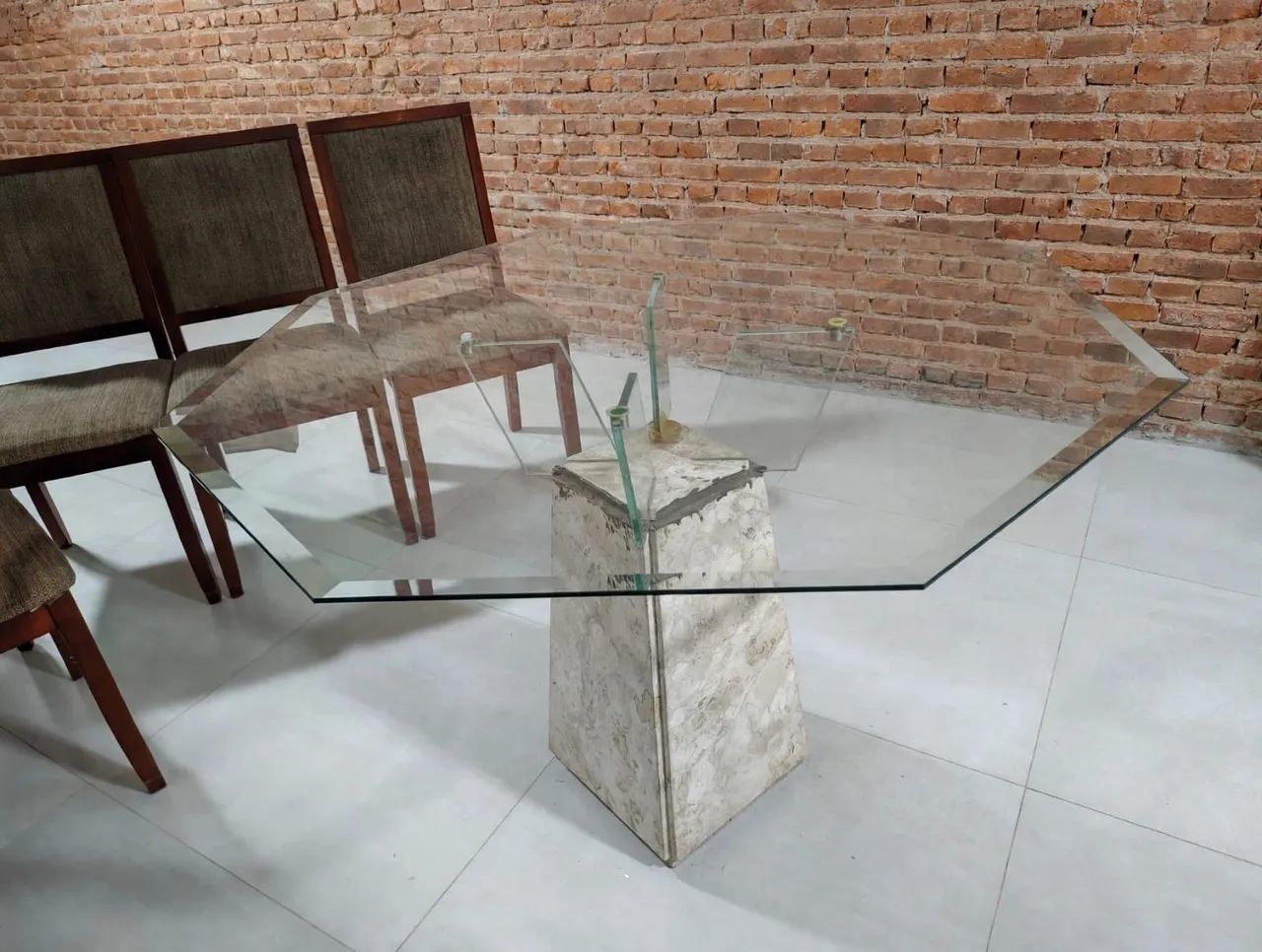 Mesa de jantar de vidro  - Foto 3