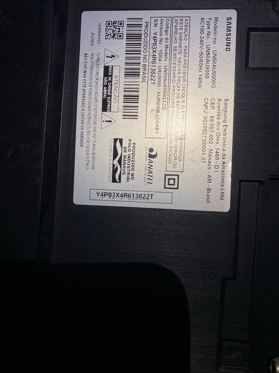 Tv Samsung para retirada de peças  - Foto 2