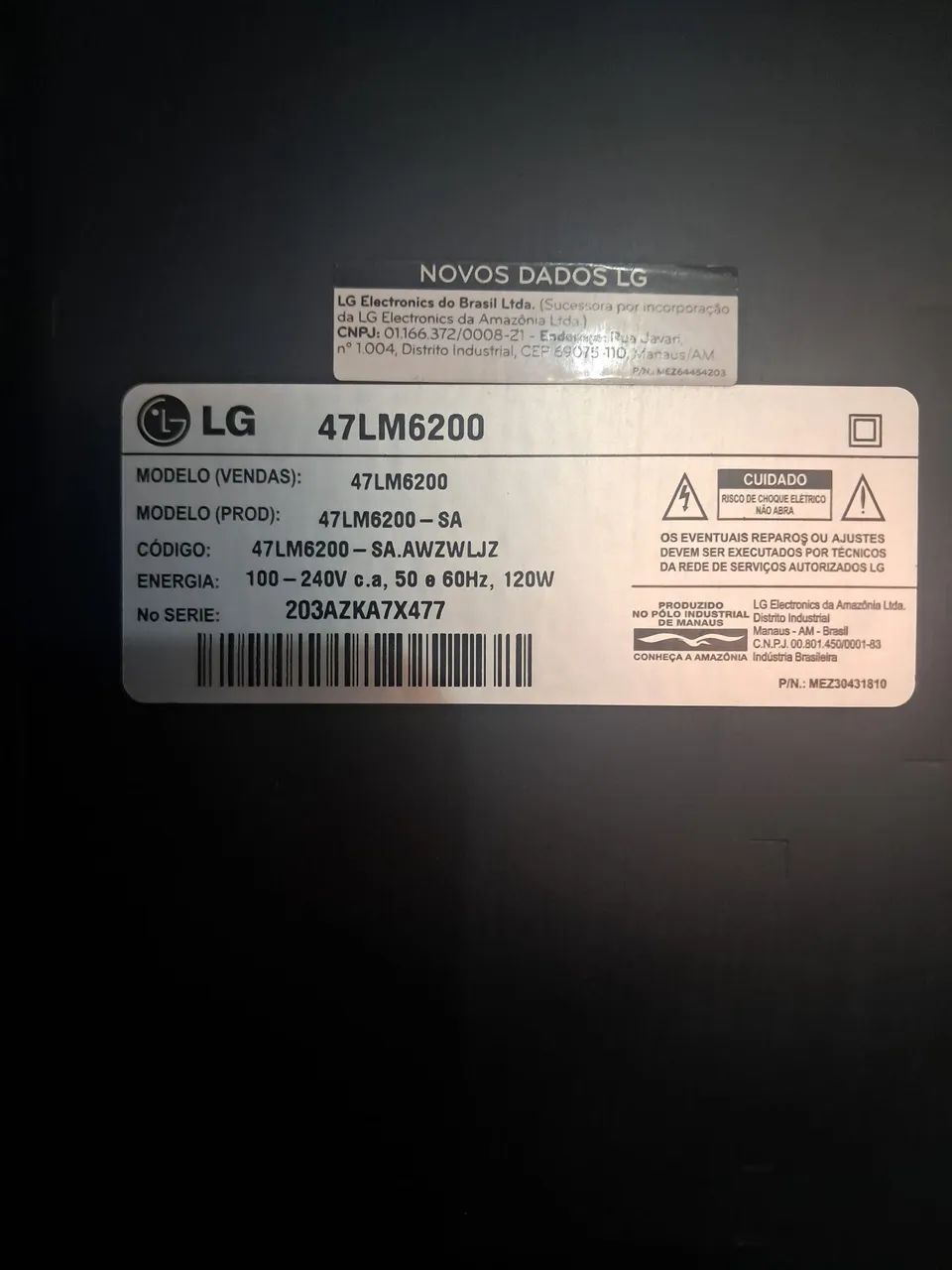 Tv LG 47 Polegadas  - Foto 4