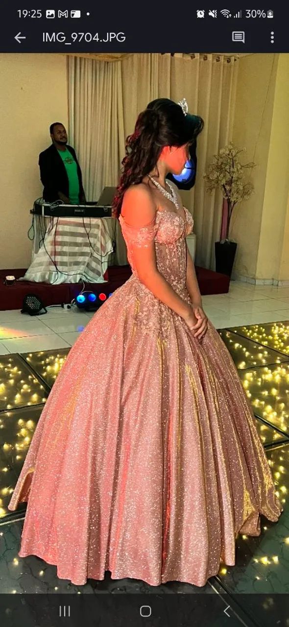 VESTIDO DE DEBUTANTE ROSA | R$ 1.250,00 - Foto 2