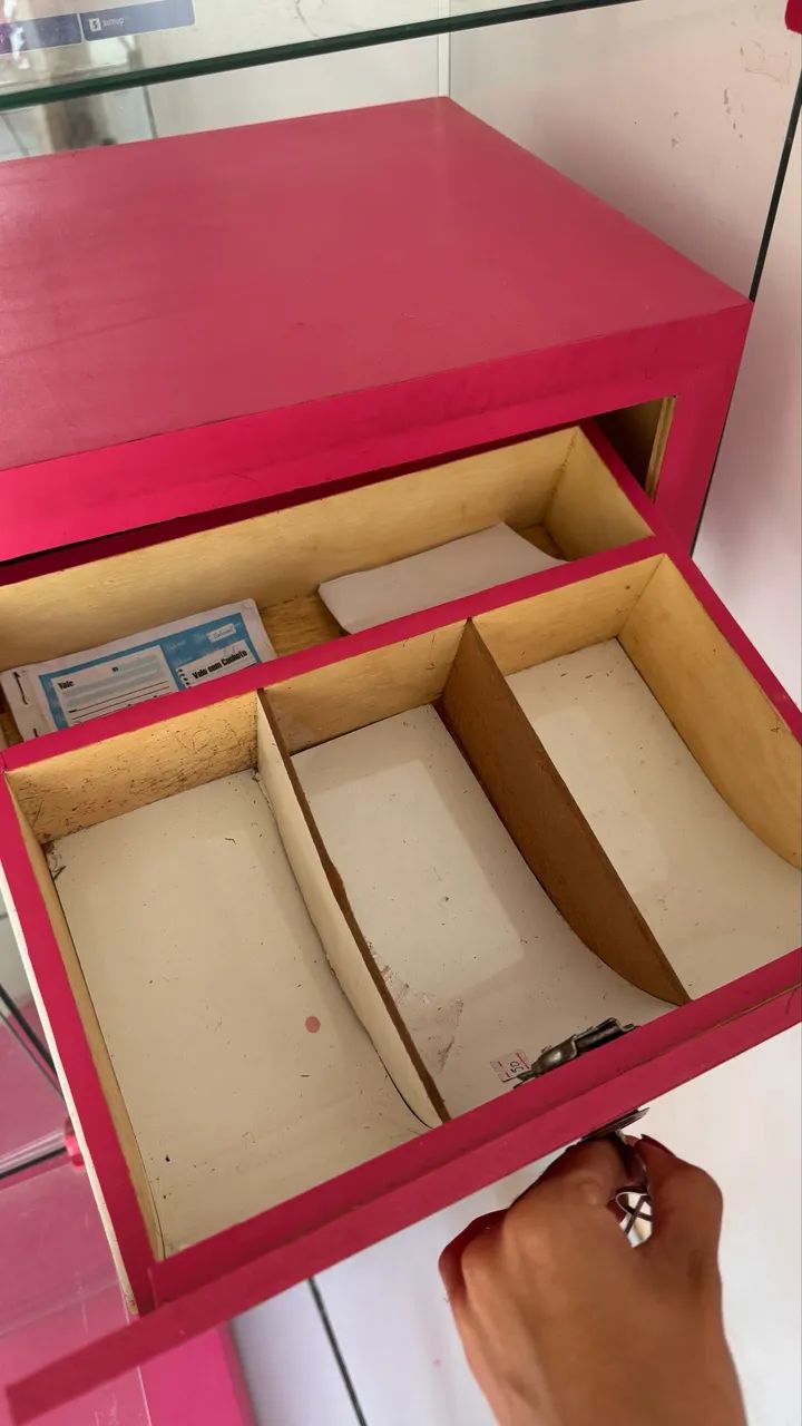 Balcão estilo L de vidro  - Foto 3