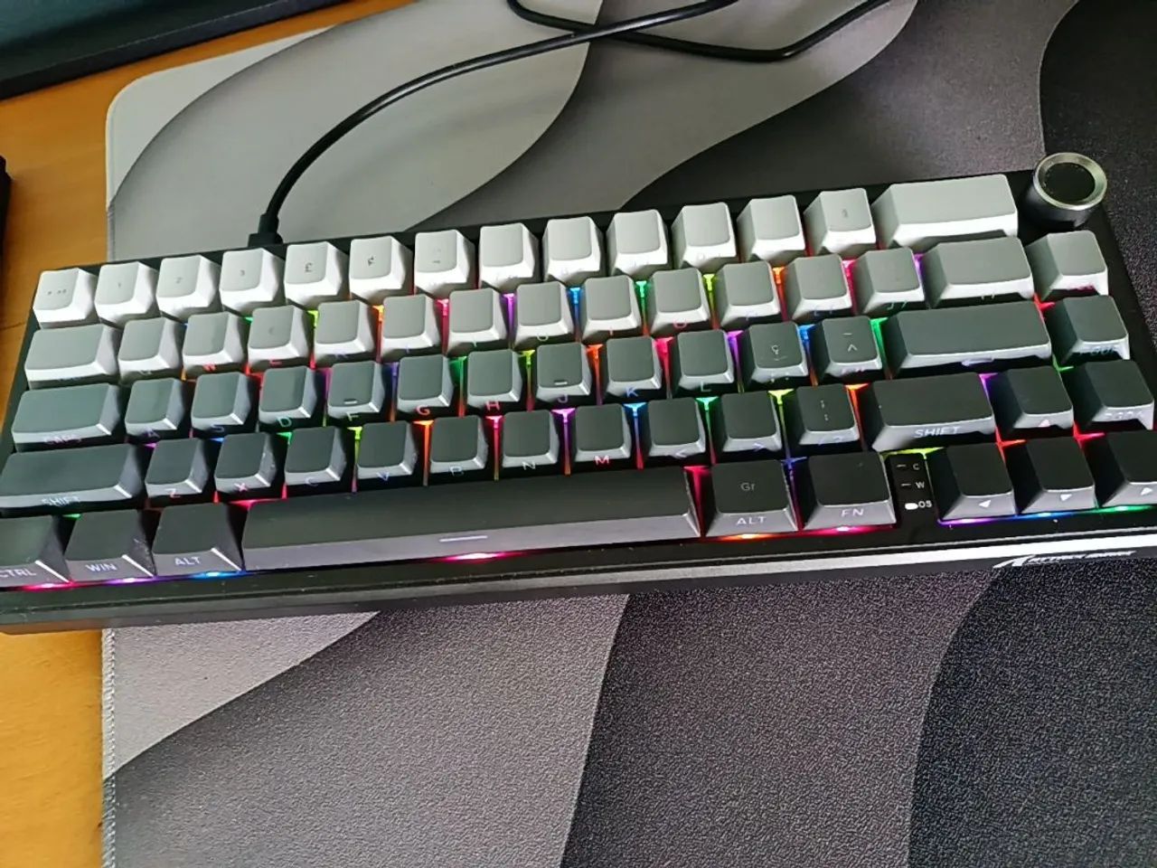 Teclado mecânico Attack shark X66 - Foto 3