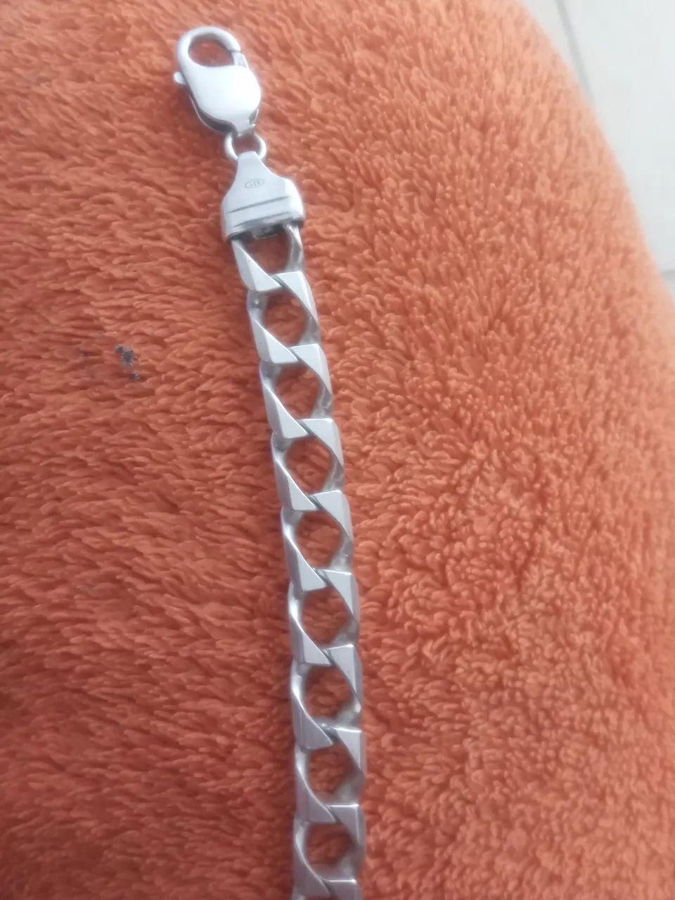 Vendo Pulseira Prata - Foto 2