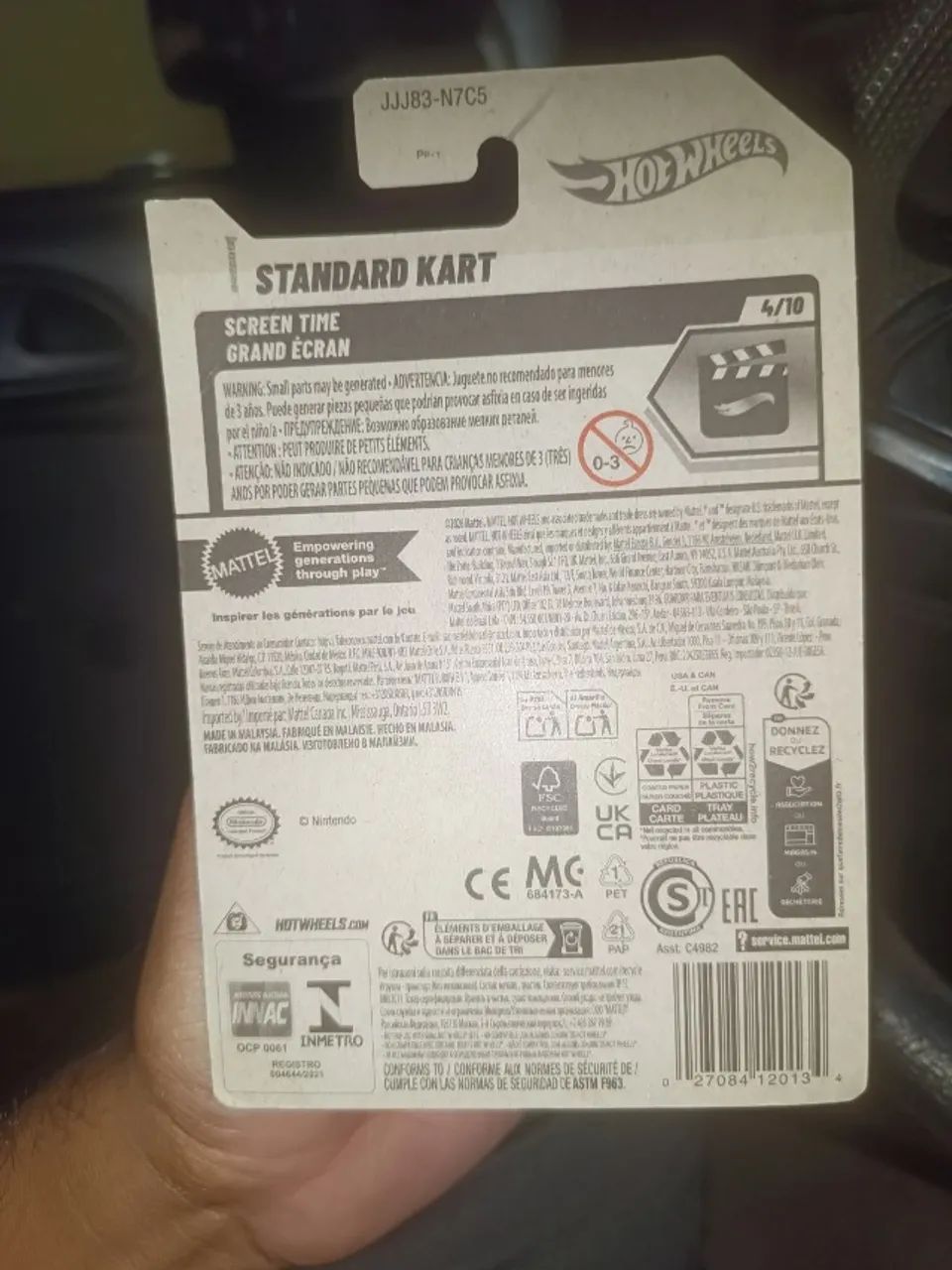Hot Wheels Mario Kart Standard Kart - Foto 3