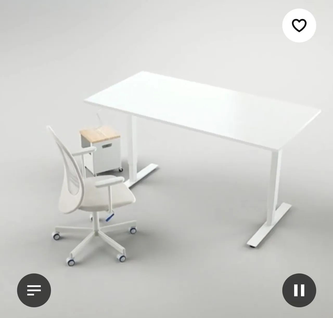 Mesa escritório / gamer nova, sem uso 