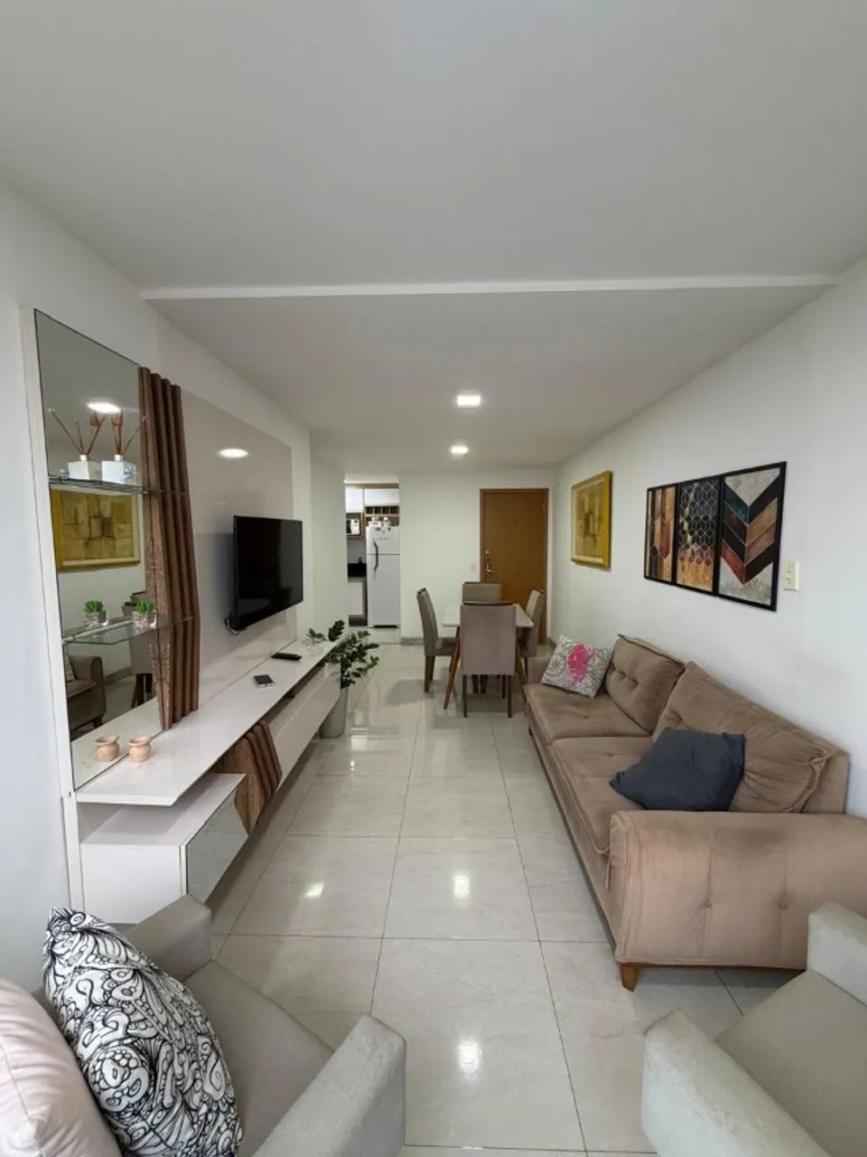 Apartamento em Aribiri, 3 quartos