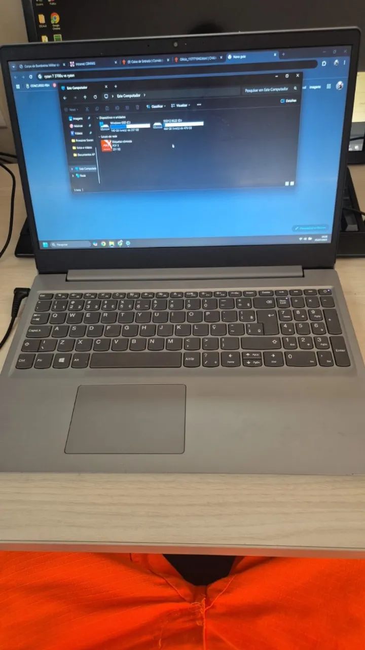 Notebook Lenovo s145 Ryzen 7 +ssd480gb+16gb ram