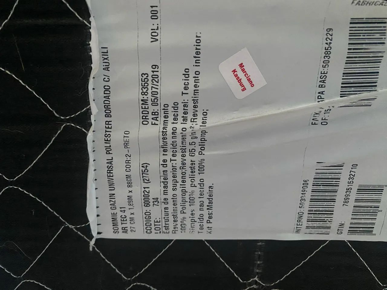 Cama solteiro com colchão auxiliar  - Foto 4