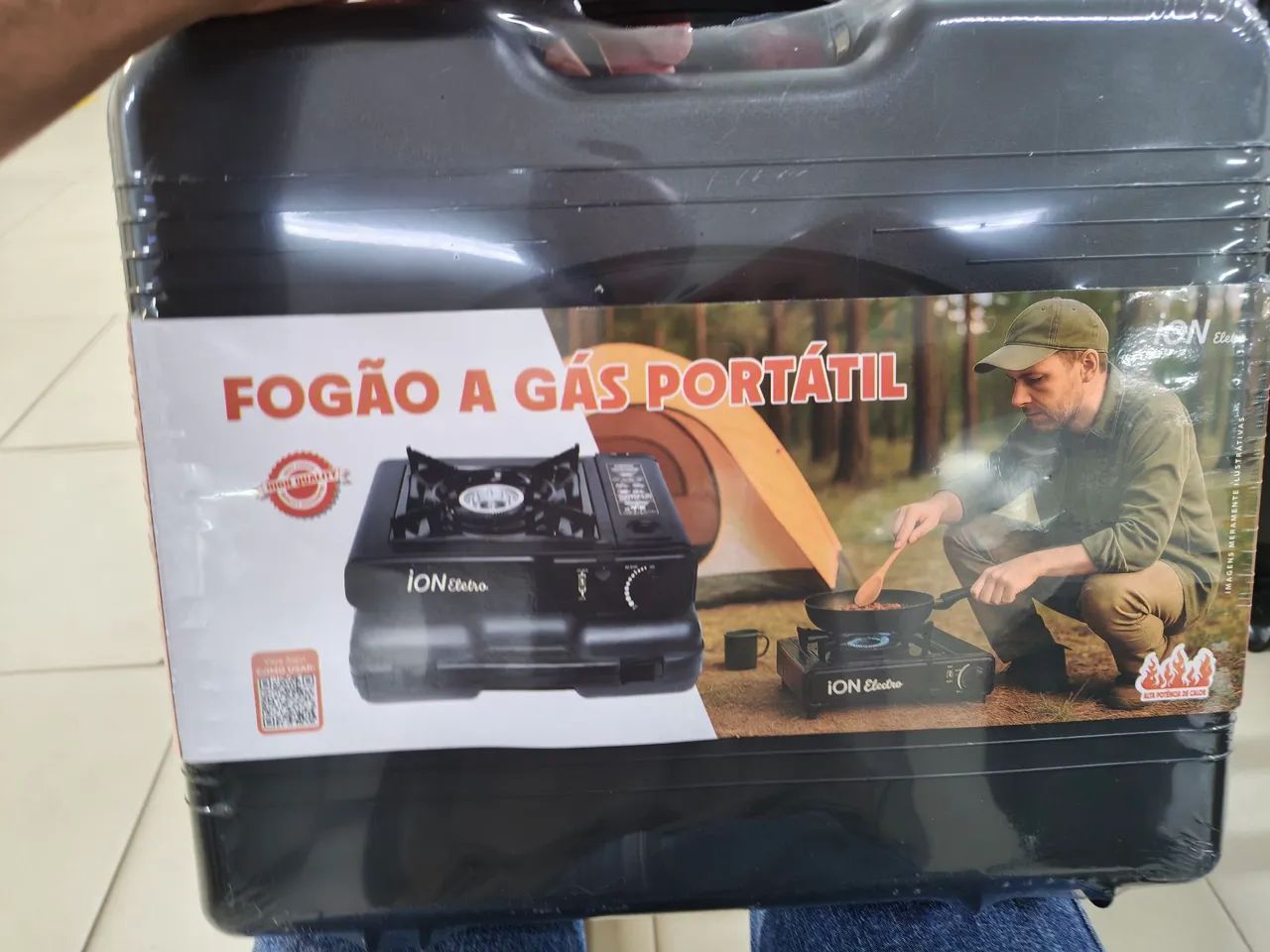 Fogão a gás portátil 1 boca  - Foto 6