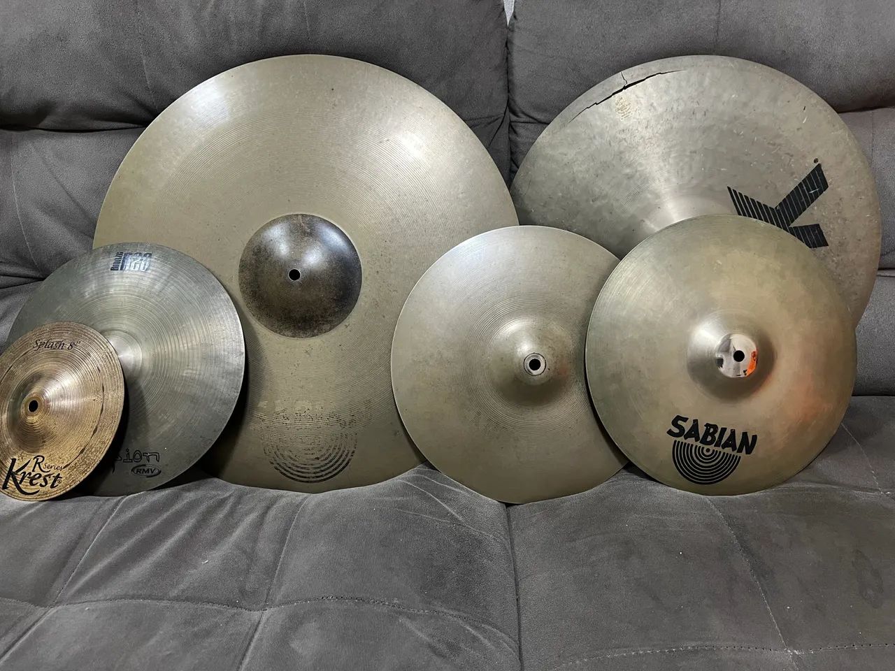 Pratos de bateria 
