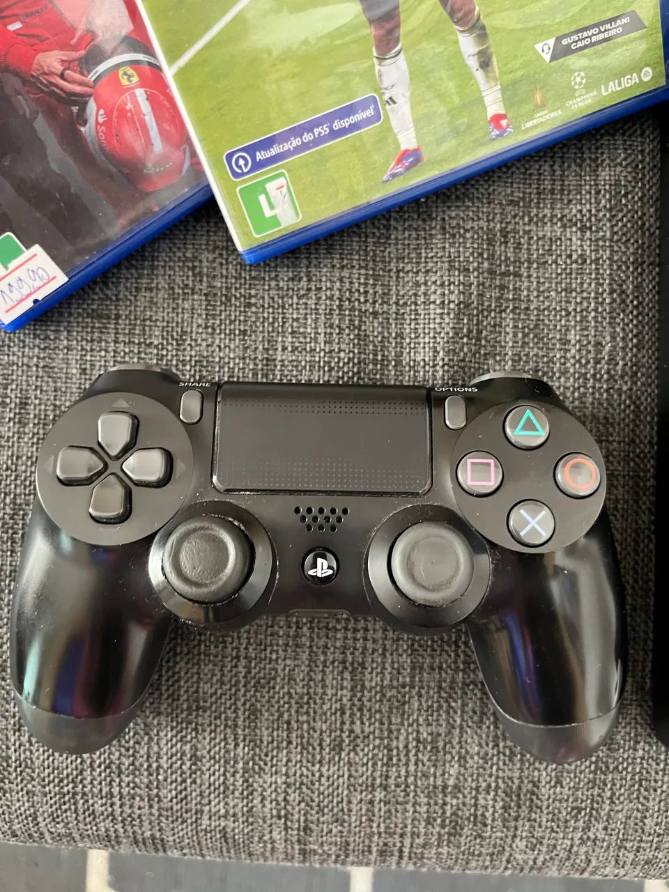 Play 4 com 1 controle e 3 jogos  - Foto 3