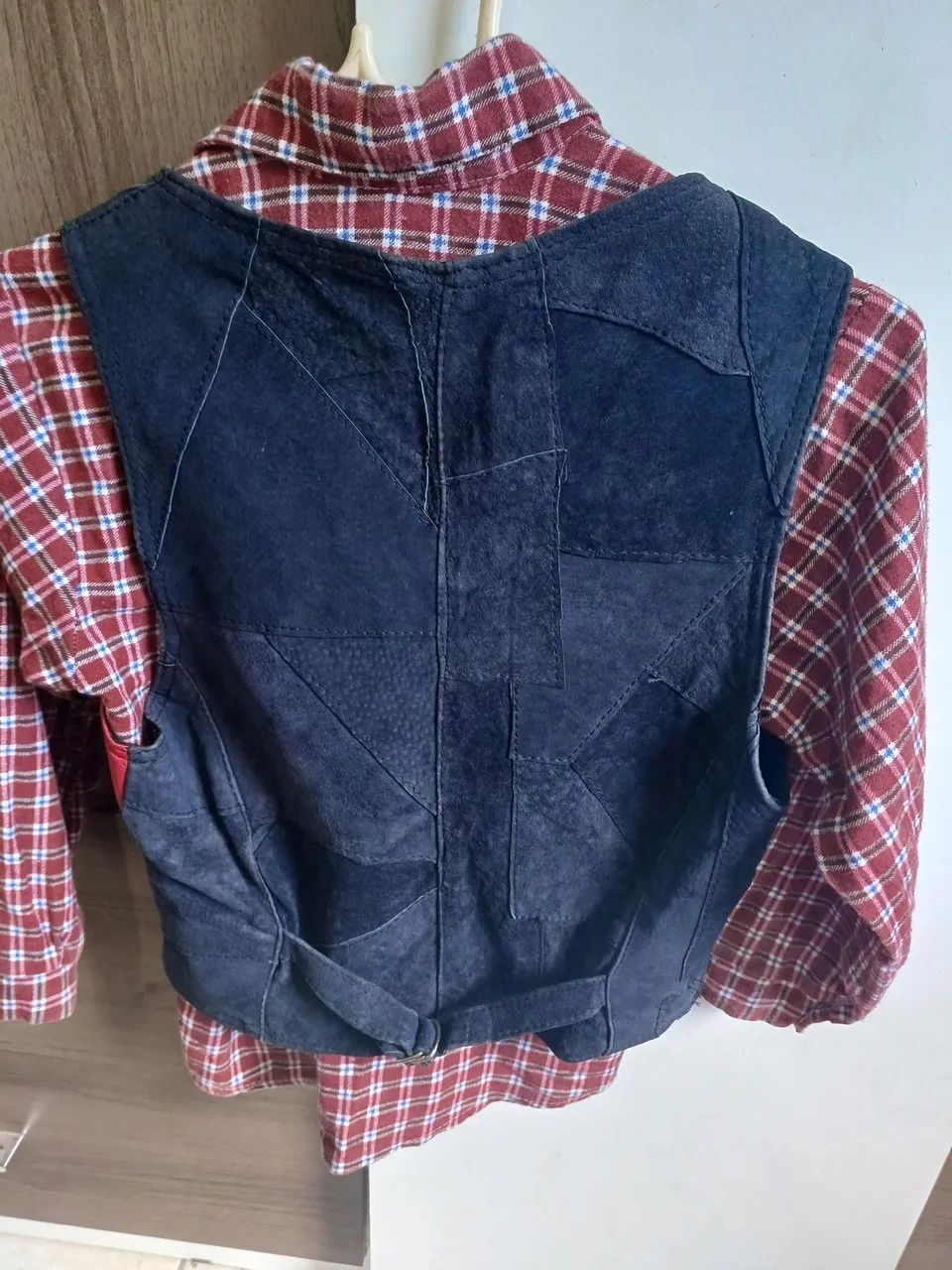 Camisa Xadrez e colete - Foto 2