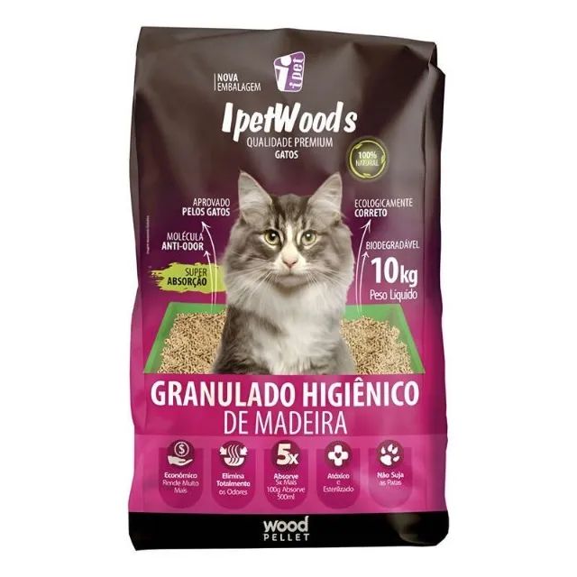 Areias e Granulados de Gato