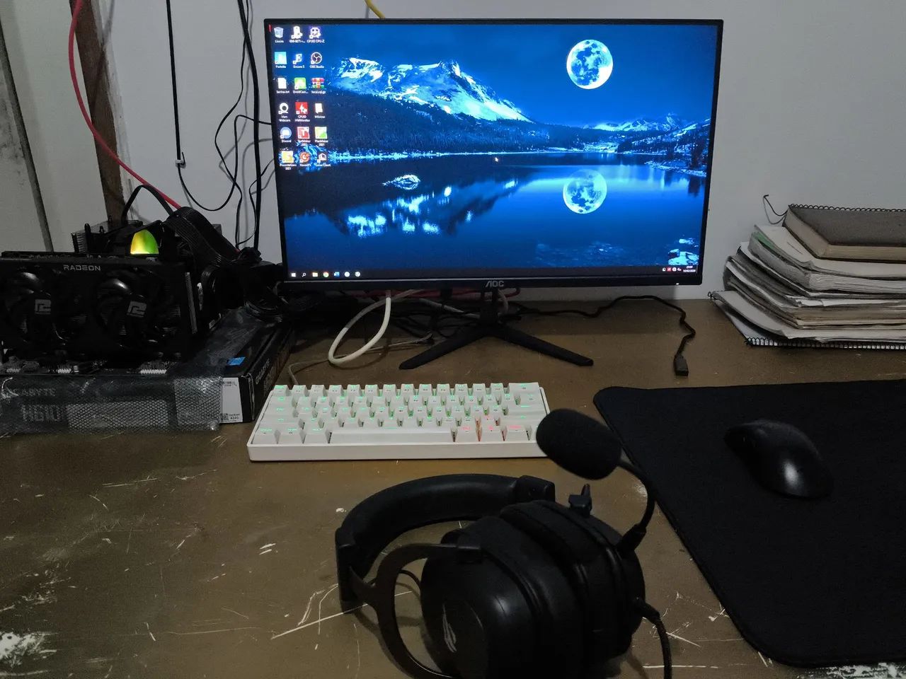 Teclado GK61 Switch Yellow  - Foto 3