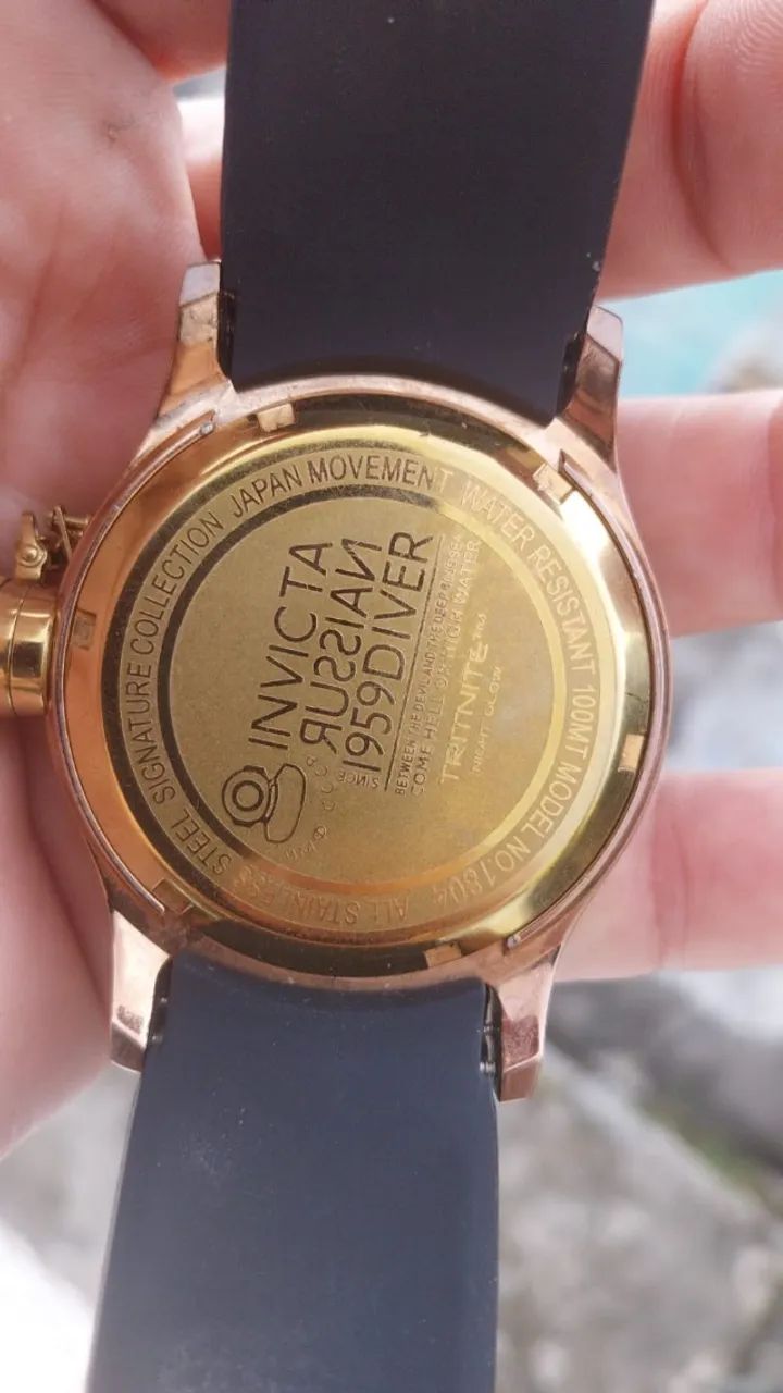 invicta russian 1959 diver original mod 1804 - Foto 4