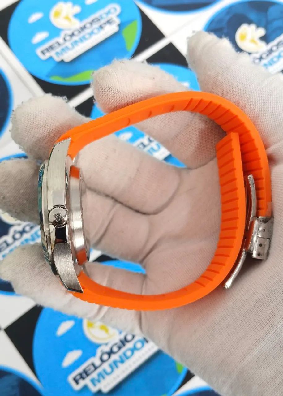 RELÓGIO PK AQUANAUT AUTOMÁTICO LARANJA - Foto 2