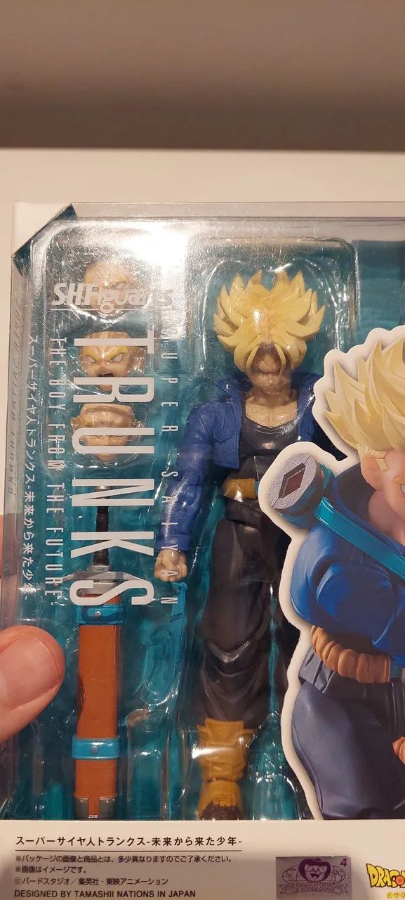 SH Figuarts Trunks The Boy from the future novo original - Foto 2