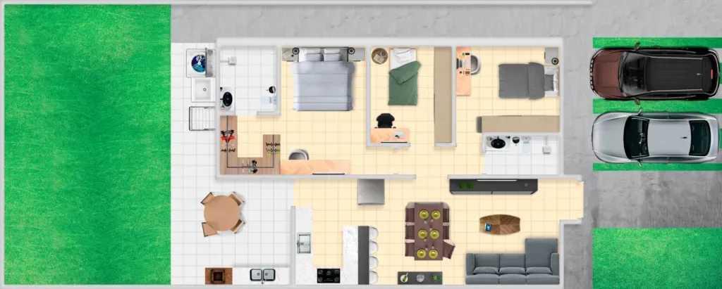PLANTA 117m²