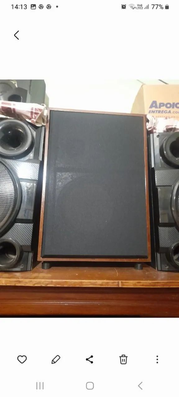 Par. De. Caixas de. Son.  Telefunken - Foto 2